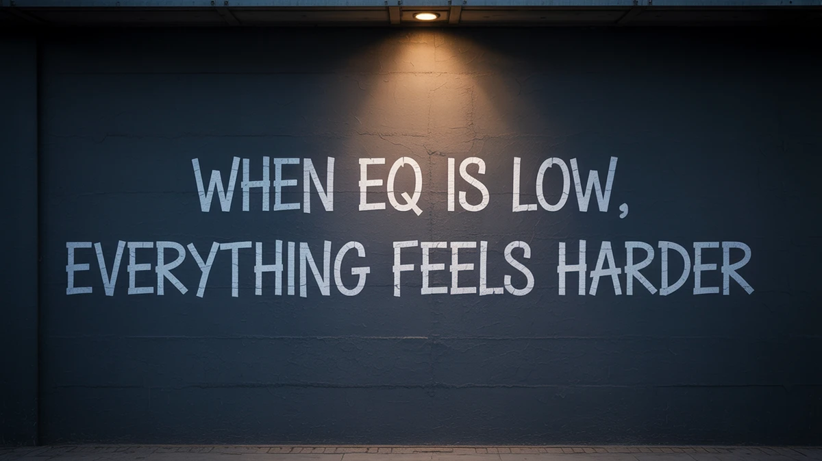 Challenges faced with low emotional intelligence